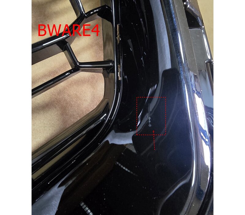 RS3 Look Kühlergrill Black Edition für Audi A3 8V / S line / S3 - (B-WARE)
