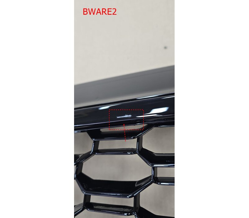 RS3 Look Kühlergrill Black Edition für Audi A3 8V / S line / S3 - (B-WARE)