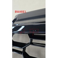 RS3 Look Kühlergrill Black Edition für Audi A3 8V / S line / S3 - (B-WARE)