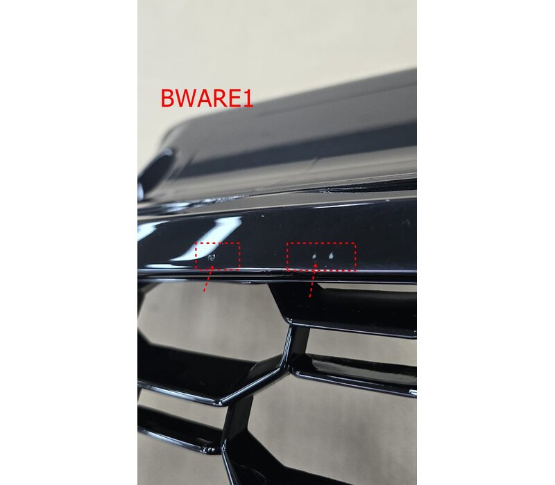 RS3 Look Front Grill Black Edition voor Audi A3 8V / S line / S3 - (B-WARE)