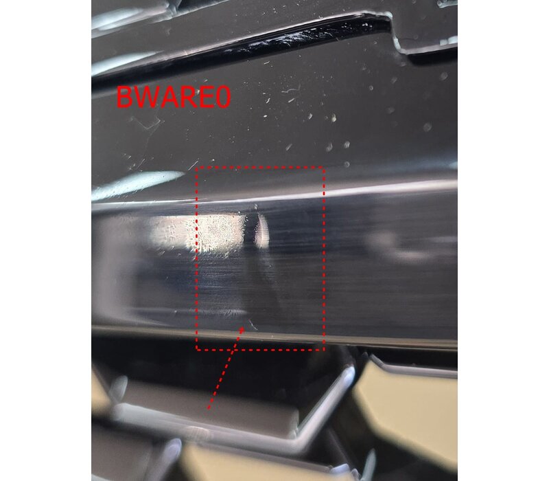 RS3 Look Front Grill Black Edition voor Audi A3 8V / S line / S3 - (B-WARE)