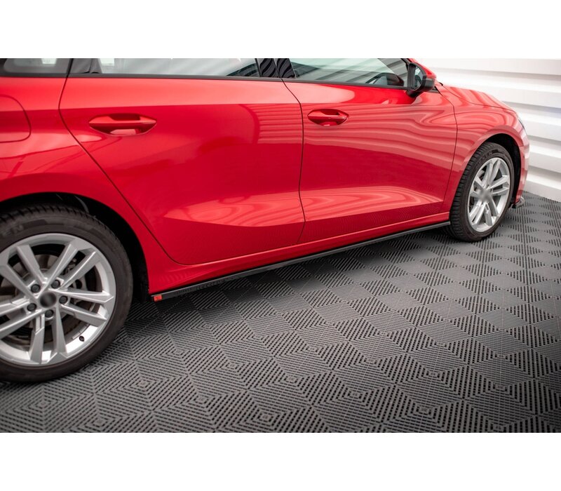 Side Skirts Diffuser voor Audi A3 8Y Standaard Sedan/Sportback
