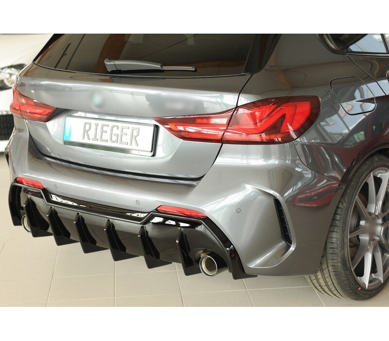 Aggressive Diffusor für BMW  1 Serie F40 mit M Paket