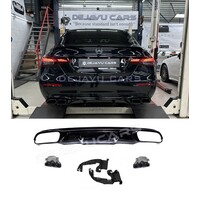 E63 AMG Look Diffusor Night Package für Mercedes Benz E-Klasse W213 / S213