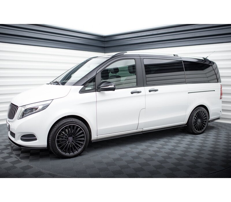 Side Skirts Diffuser for Mercedes Benz V-Class W447 extra long