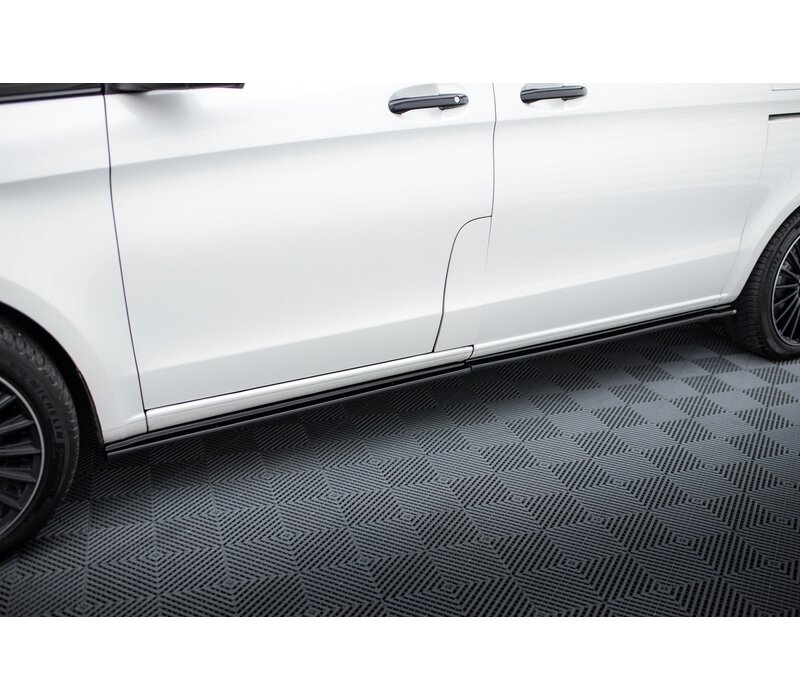 Side Skirts Diffuser voor Mercedes Benz V-Klasse W447 lang