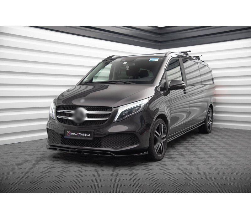 Front splitter V.2 for Mercedes Benz V-Class W447 Standard Facelift
