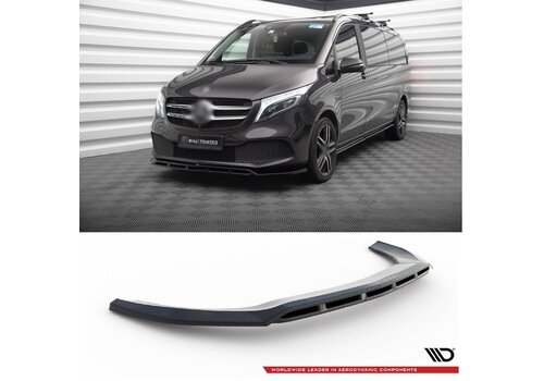 Maxton Design Front splitter V.2 for Mercedes Benz V-Class W447 Standard Facelift