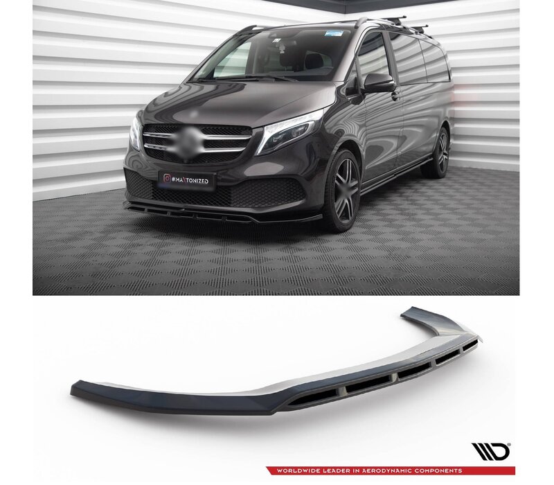 Front splitter V.2 für Mercedes Benz V-Klasse W447 Standard Facelift