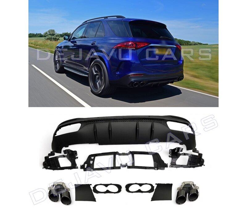 GLE53 AMG Look Diffusor für Mercedes Benz GLE W167 SUV -  (B-WARE)