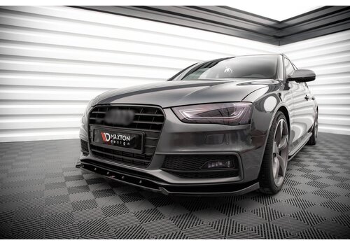Maxton Design Front splitter V.3 for Audi A4 B8 S-Line / S4  B8 Facelift