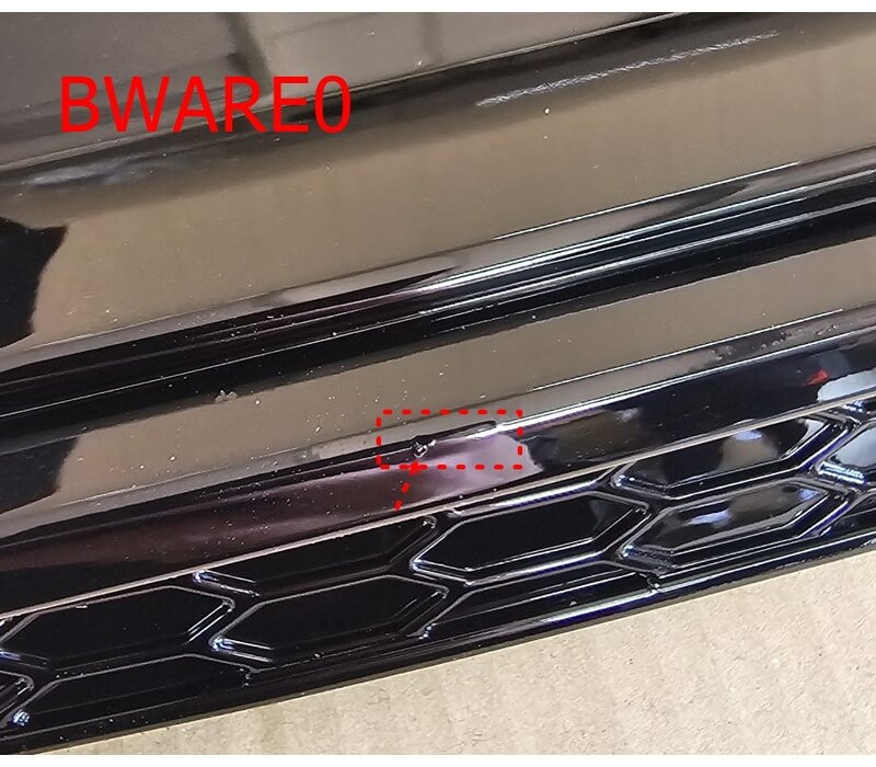 RS5 Look Diffusor Black Edition für Audi A5 B9 F5 S line - (B-WARE)