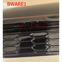 RS5 Look Diffuser Black Edition for Audi A5 B9 F5 S line - (B-WARE)