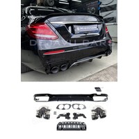 E53 AMG Look Diffuser voor Mercedes Benz E Klasse W213 S213 - (B-WARE)