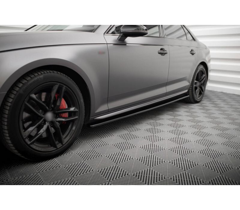 Side Skirts Diffuser für Audi A4 B9 S line / S4
