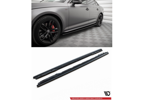 Maxton Design Side Skirts Diffuser für Audi A4 B9 S line / S4