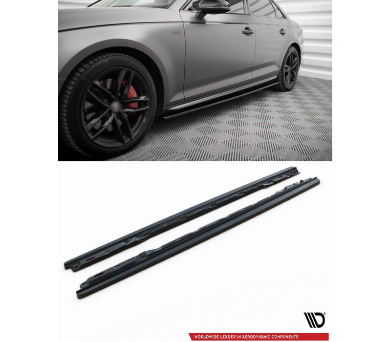 Side Skirts Diffuser for Audi A4 B9 S line / S4