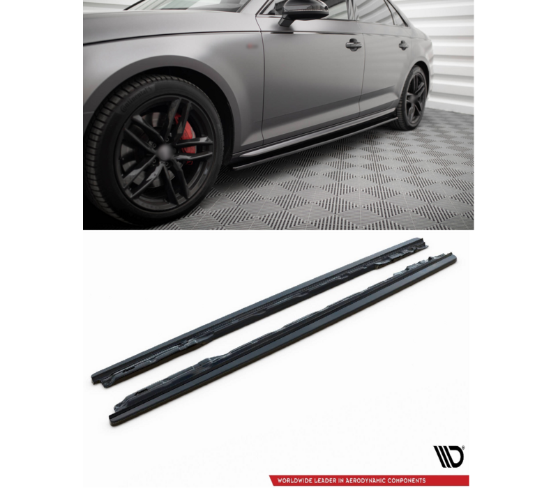 Side Skirts Diffuser voor Audi A4 B9 S line / S4