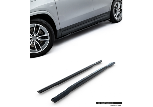 Maxton Design Side Skirts Diffuser voor Mercedes Benz H247 GLA35 AMG Facelift