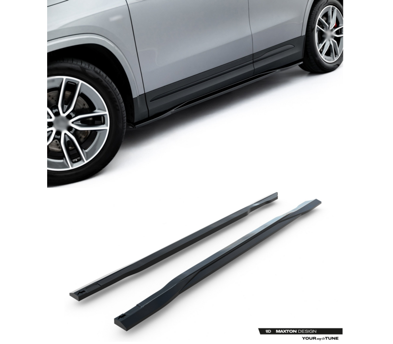 Side Skirts Diffuser for Mercedes Benz H247 GLA35 AMG Facelift