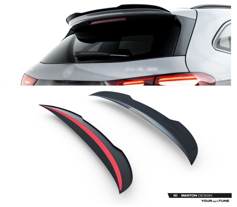 Dakspoiler Extension voor Mercedes Benz GLA35 AMG Facelift