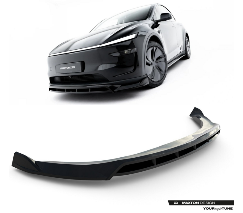 Front Splitter voor Tesla Model Y Mk1 Facelift Premium