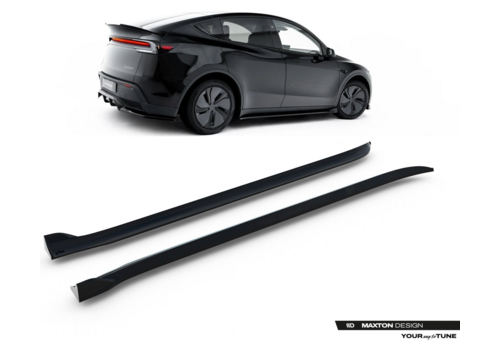 Maxton Design Seitenschweller Diffusor für Tesla Model Y Mk1 Facelift Premium