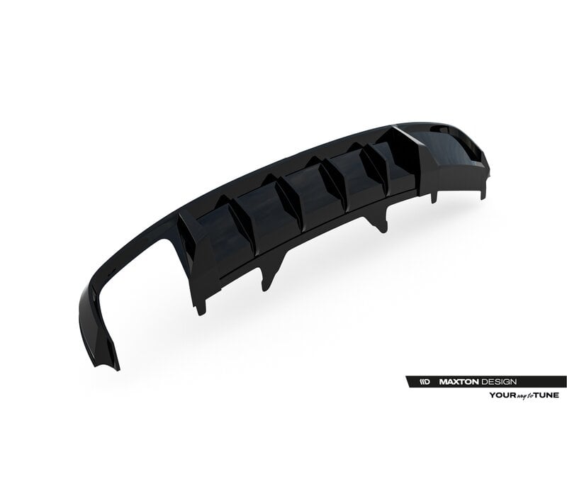 Aggressive Diffuser V.2 voor Audi A4 B9 Avant / Sedan S-line