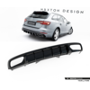 Maxton Design Aggressive Diffusor für Audi A4 B9 Avant / Sedan S-line