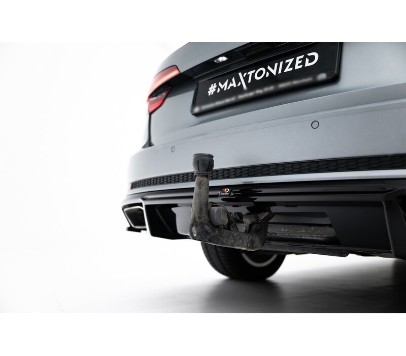 Aggressive Diffuser voor Audi A4 B9 Avant / Sedan S-line