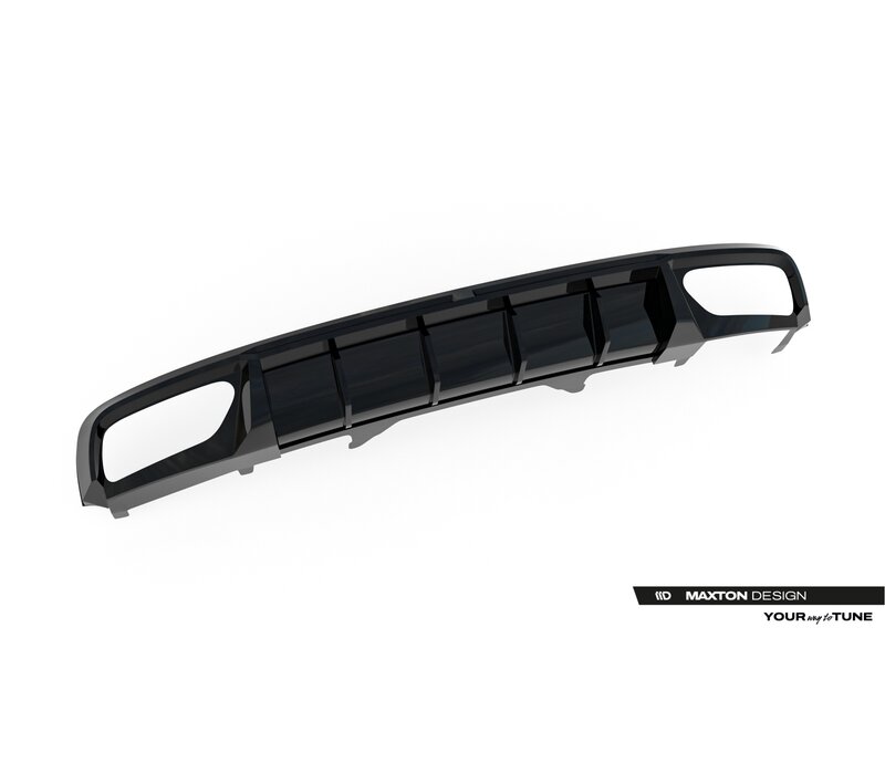 Aggressive Diffusor für Audi A4 B9 Avant / Sedan S-line