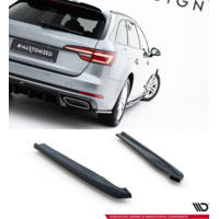 Rear Side Splitters voor Audi A4 B9/S4/S-line Sedan / Avant