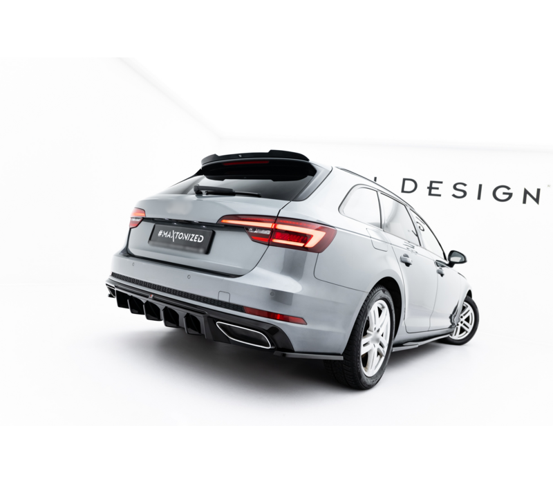 Rear Side Splitters for Audi A4 B9 / S4 / S-line Sedan / Avant