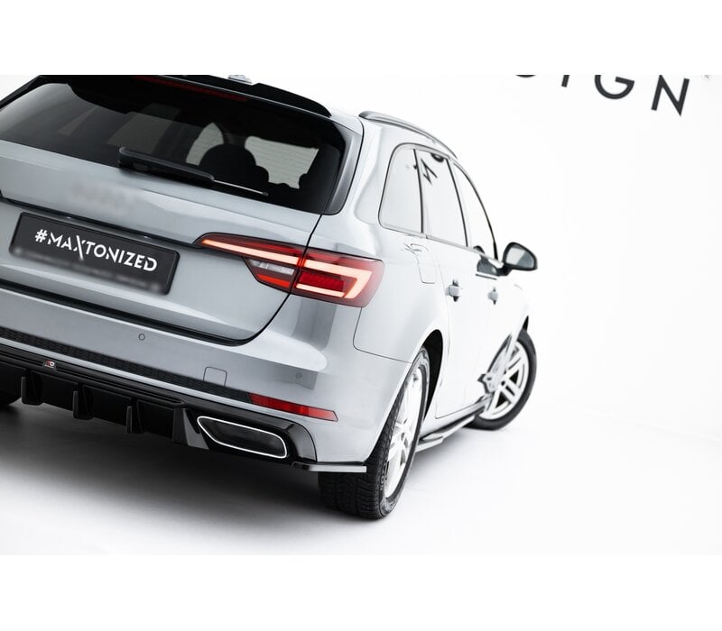 Rear Side Splitters für Audi A4 B9 / S4 / S-line Sedan / Avant