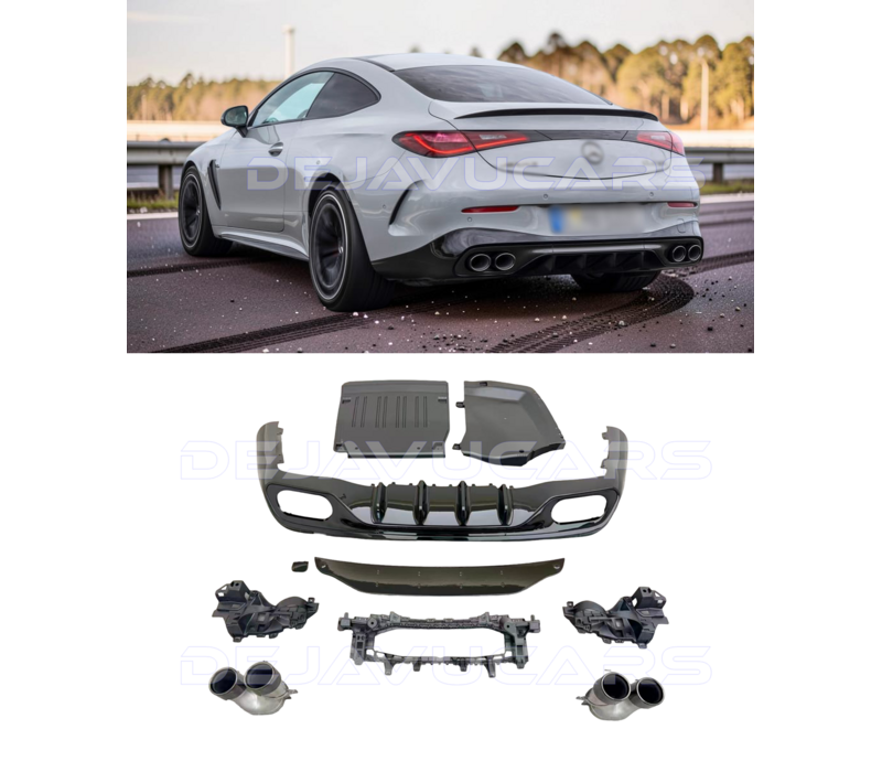 CLE 53 AMG Look Diffuser for Mercedes Benz CLE Class C236 A236