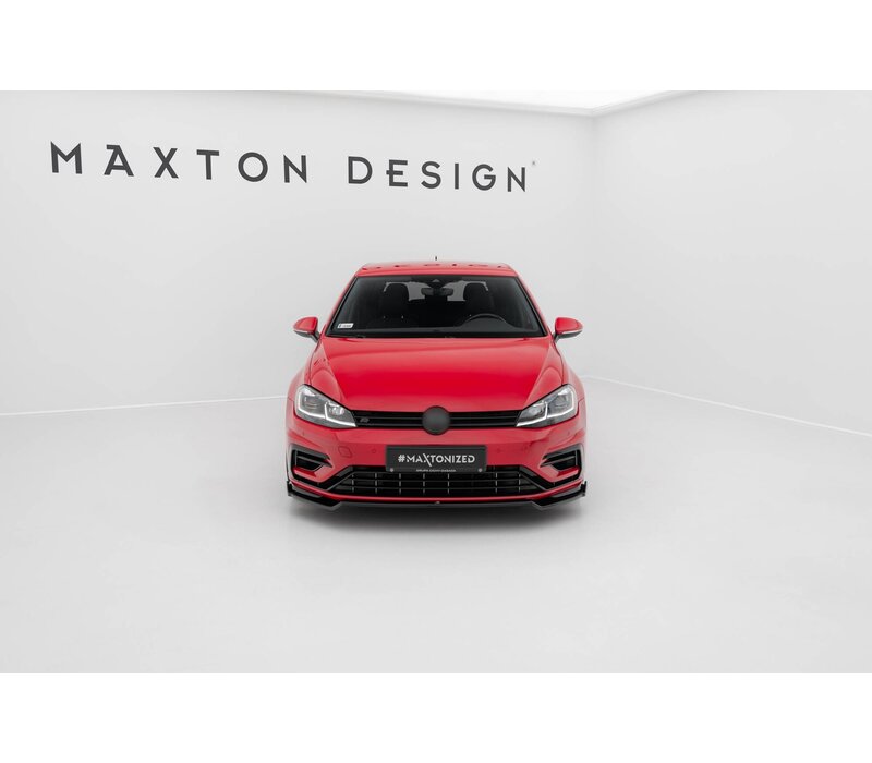 Front Splitter V.2 for Volkswagen Golf 7.5 R / R line Facelift