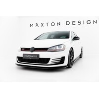 Front Splitter V.1 voor Volkswagen Golf 7 GTI / GTD
