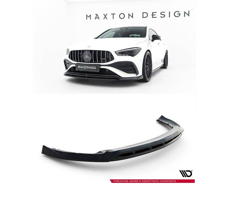 Front Splitter für Mercedes Benz CLA Klasse CLA 35 Coupe/Shooting Brake C118/ X118 Facelift