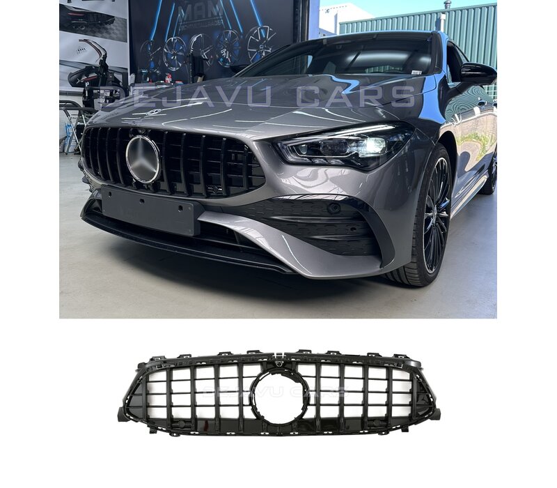 GT-R Panamericana Look Front Grill for Mercedes Benz CLA Class W118 / C118 / X118 Facelift - (B-WARE)
