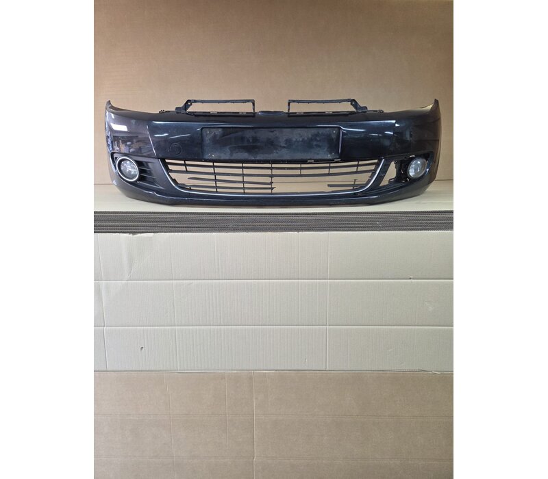 Origineel Volkswagen Golf 6 Voorbumper Zwart LC9Z