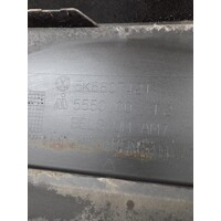 Origineel Volkswagen Golf 6 Achterbumper Zwart LC9Z