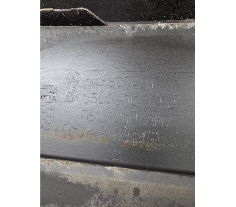 Original Volkswagen Golf 6 Heckstoßstange Schwarz LC9Z