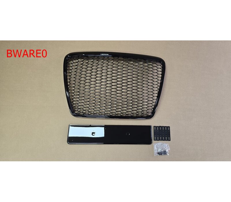 RS6 Look Front Grill voor Audi A6 C6 4F / S line / S6 - (B-WARE)