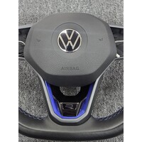 Origineel | Volkswagen Golf 8 R | Stuurwiel + Airbag cover