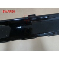 SQ8 Look Diffuser + Exhaust tail pipes for Audi Q8 SUV S line - (B-WARE)