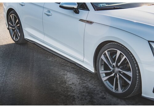 Maxton Design Side Skirts Diffuser voor Audi A5 F5 S line / S5 Sportback Facelift