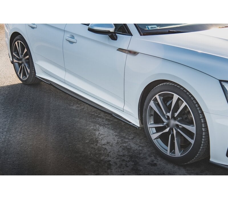 Side Skirts Diffuser für Audi A5 F5 S line / S5 Sportback Facelift