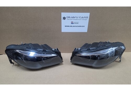 Original Car Parts Bi-Xenon Headlights AFS Angel Eyes LED DRL for BMW F10 / F11