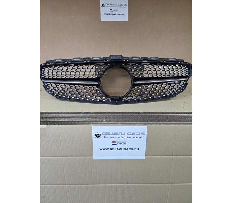 Original | Mercedes Benz C Class W205 C43 AMG Diamond Front grille