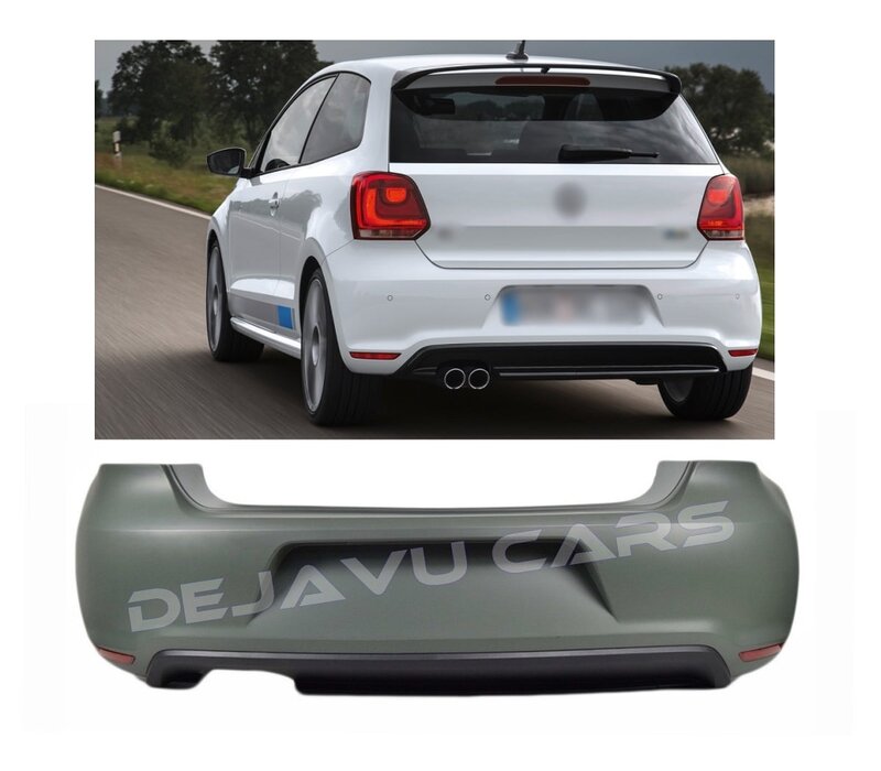 Sport Rear bumper for Volkswagen Polo 6R / 6C / GTI / WRC - (B-WARE)